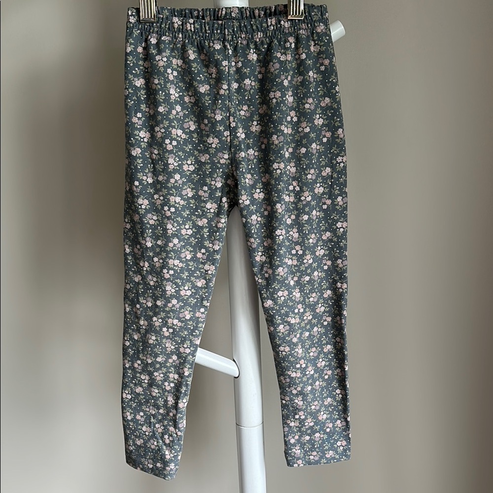 Jamie Kay Rosalie Floral Lava Leggings 4Y